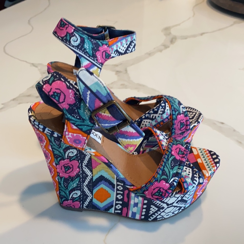 Steve Madden Platform Wedges 6.5